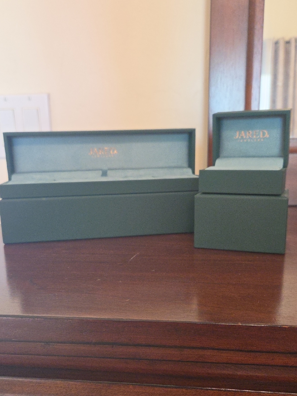 Jared Green Jewelry Box Set - Elegant Gift Packaging